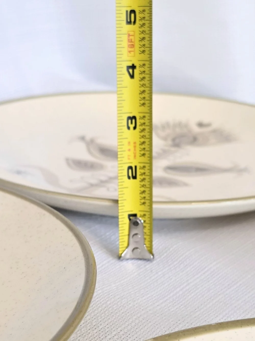 Vtg Franciscan Spice Dinner Plates 4 Set 10 1/2